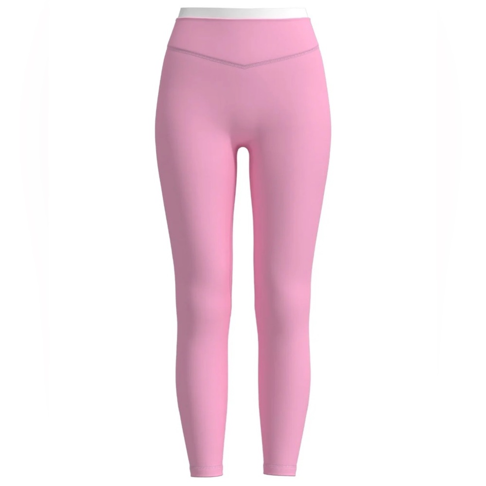 Liason The Label Layered Sculpt Pant - Petal Pink & White